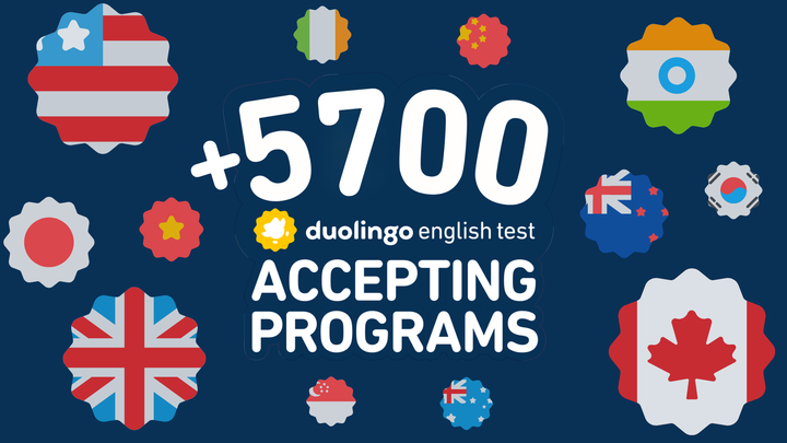 How many universities accept the Duolingo English Test?
